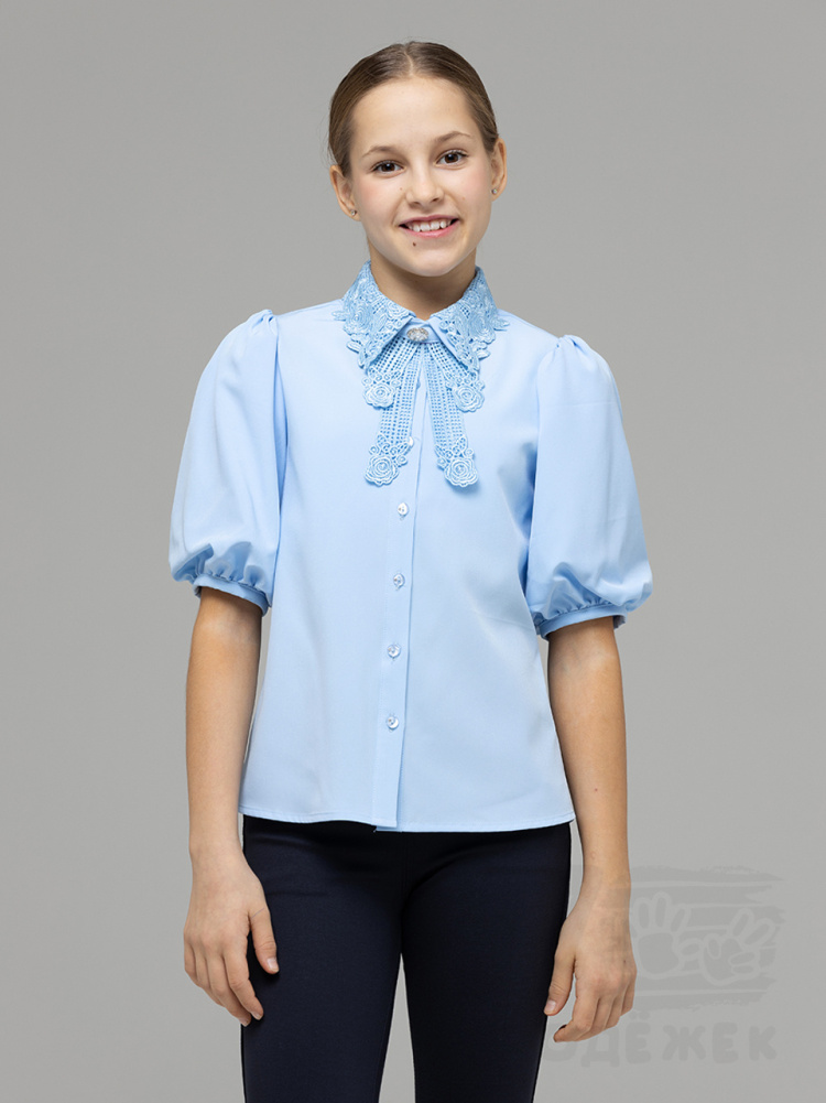 1129-5 Блузка для девочки рукав 3/4 1129-5