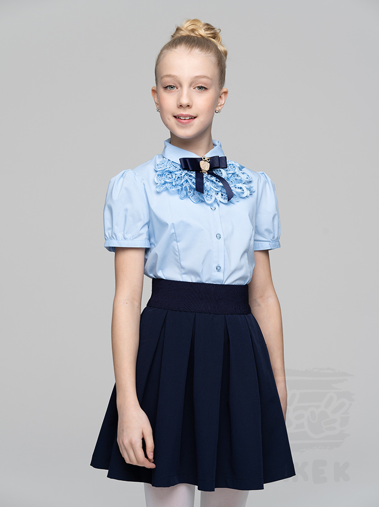 873-1 Блузка для девочки  короткий рукав 873-1